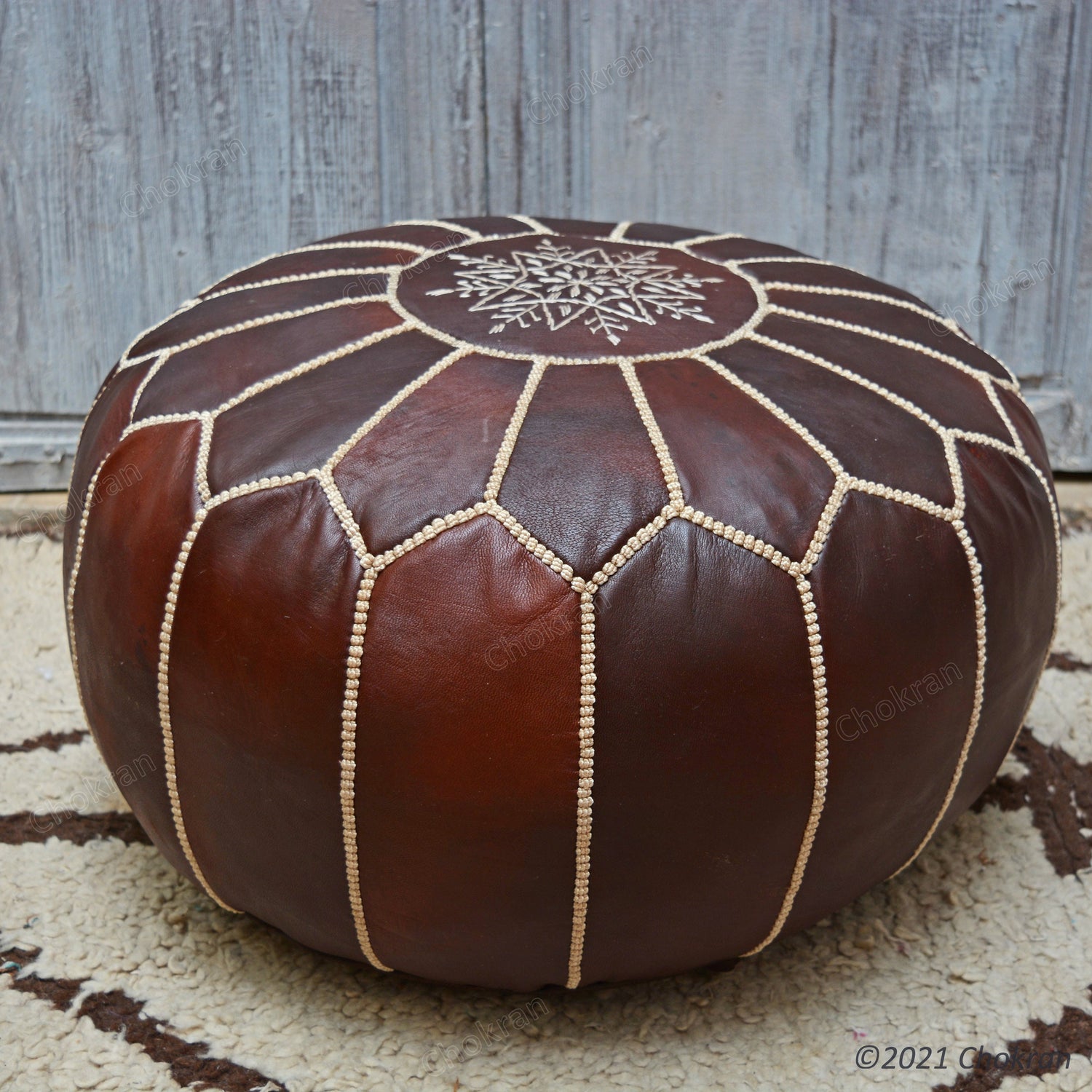 How to stuff your Moroccan Pouf 